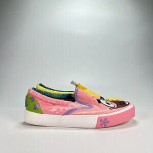 SpongeBob SquarePants Patrick Yellow Pink Casual Slip On Sneakers Women's Size 6